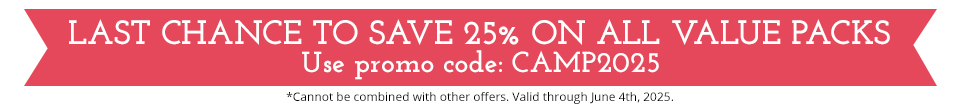 25% Off Value Packs