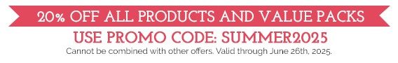 25% Off Value Packs